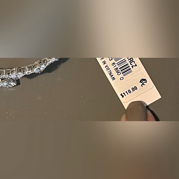 NWT! ELLIOT DANORI $100 STUNNING BRACELET SET IN 18K GOLD! BLINDING SHINE! - Picture 6 of 10